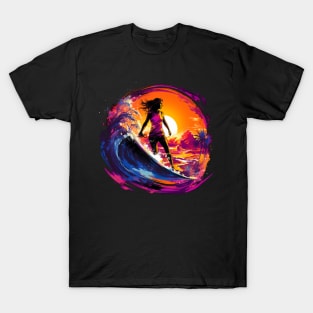 Surfing Girl T-Shirt